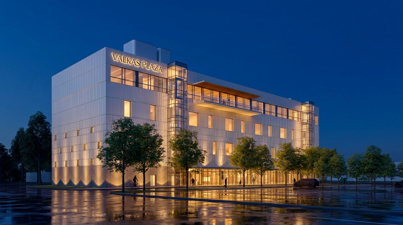 Shopping centre — architectural visualization